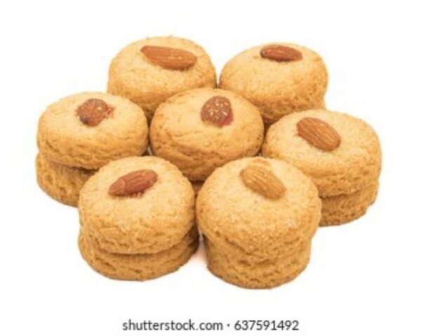 Coconut Badam Biscuits